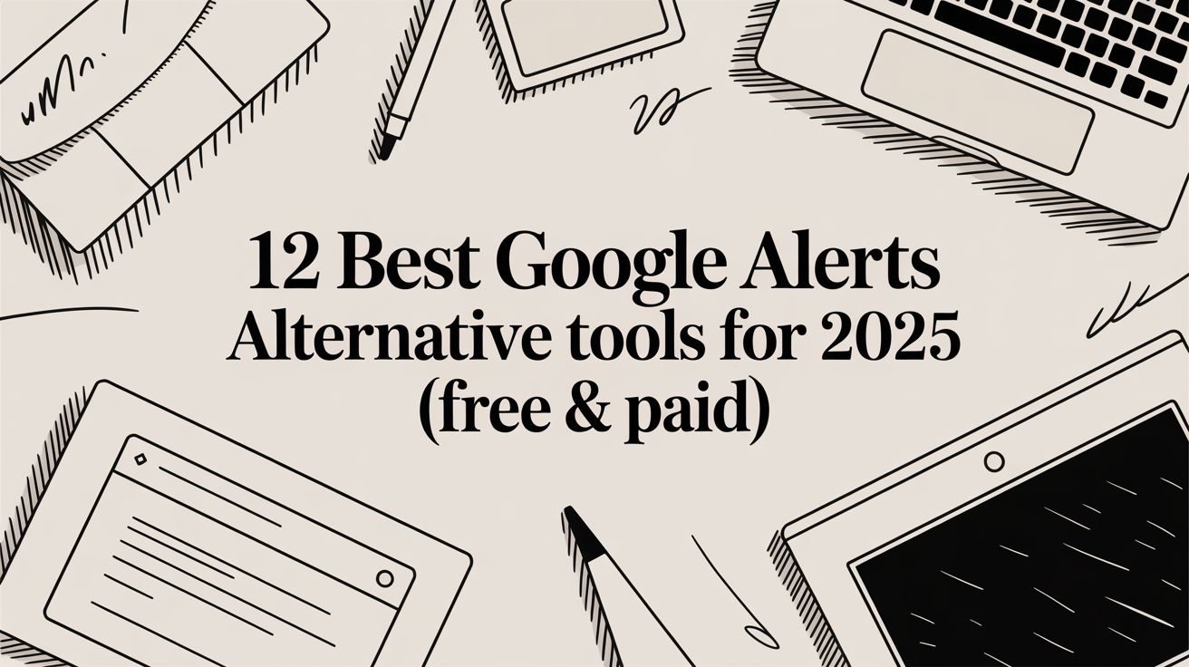 12 Best Google Alerts Alternative Tools for 2025 (Free & Paid)