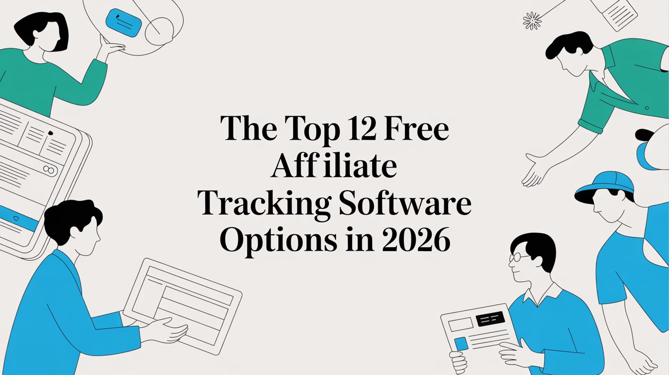 The Top 12 Free Affiliate Tracking Software Options in 2026