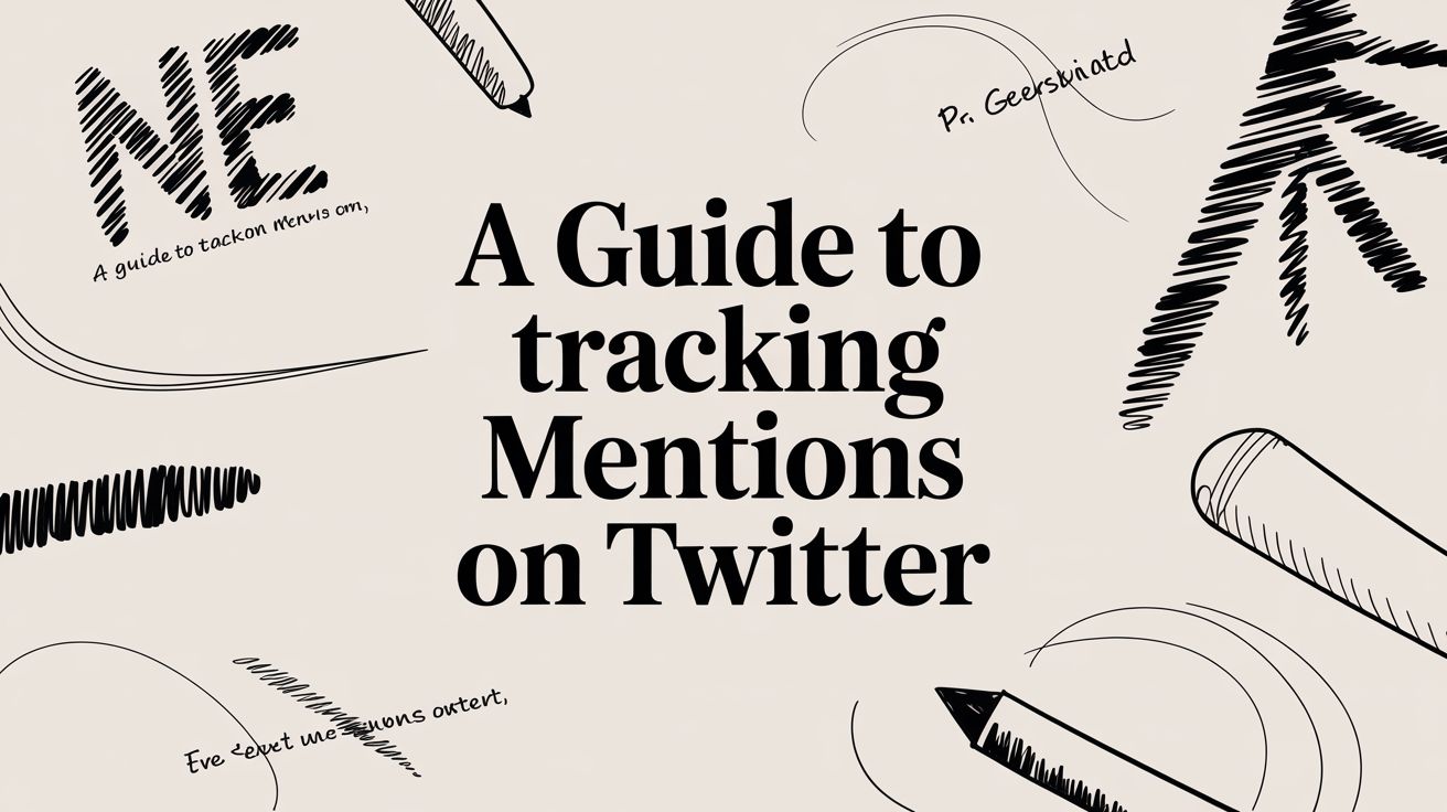 A Guide to Tracking Mentions on Twitter