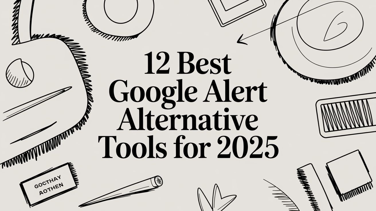 12 Best Google Alert Alternative Tools for 2025
