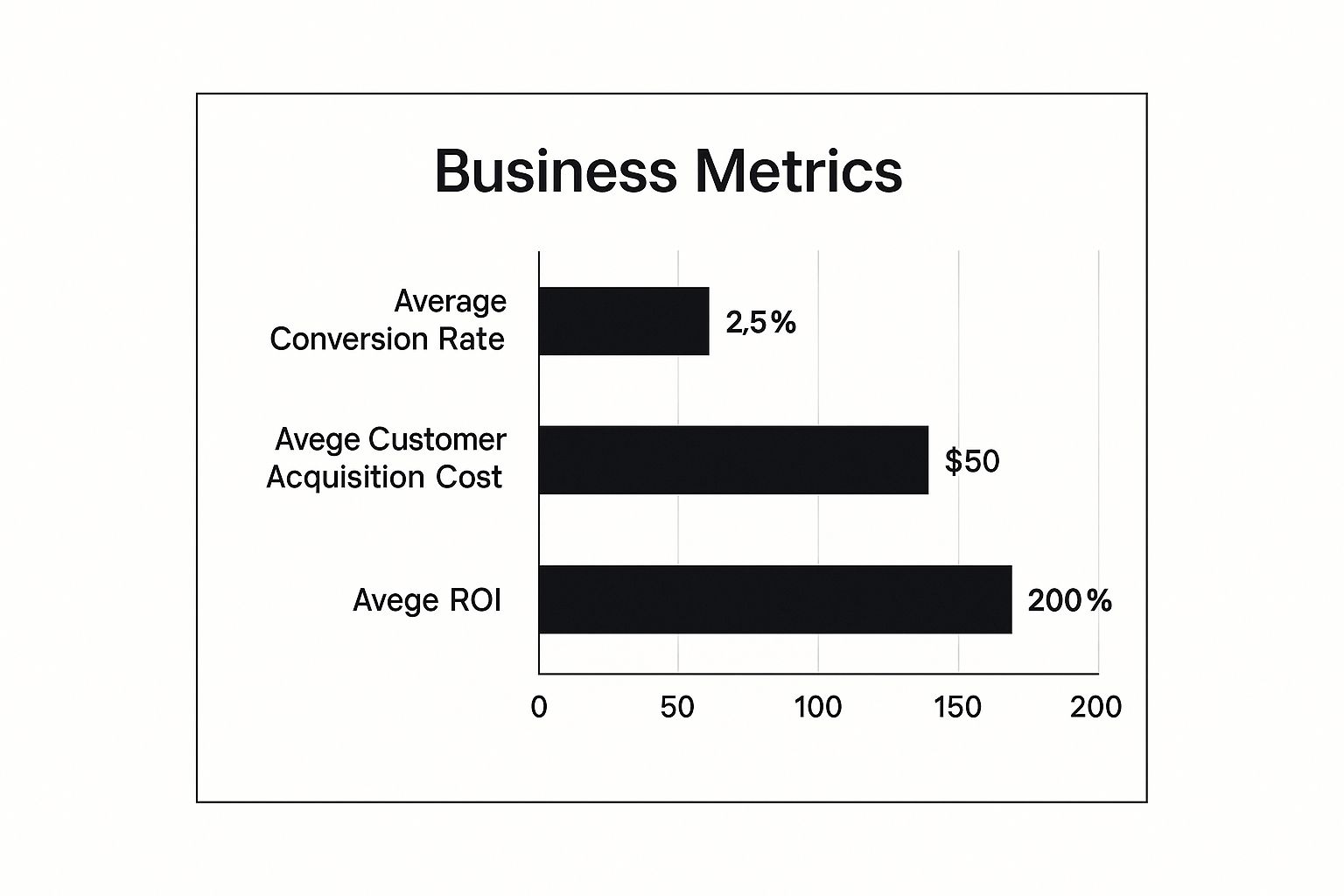 Infographic about customer acquisition strategy template