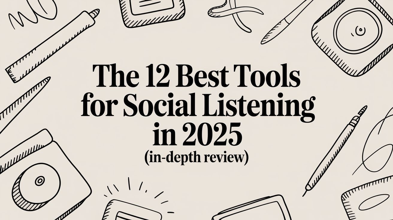 The 12 Best Tools for Social Listening in 2025 (In-Depth Review)