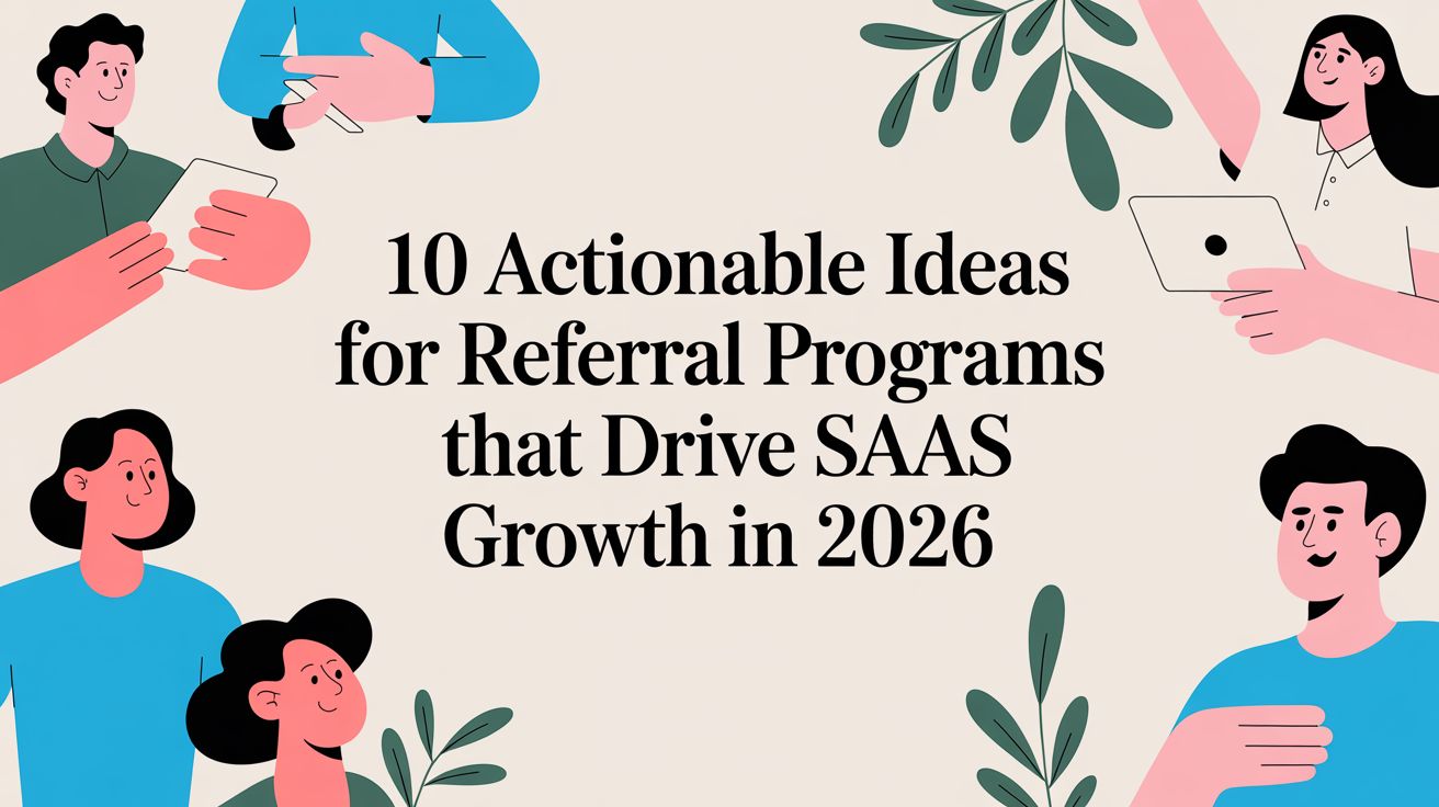 10 Actionable Ideas for Referral Programs That Drive SaaS Growth in 2026