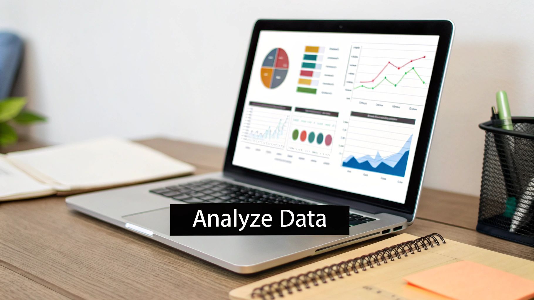 A collection of marketing tools represented by icons on a digital dashboard