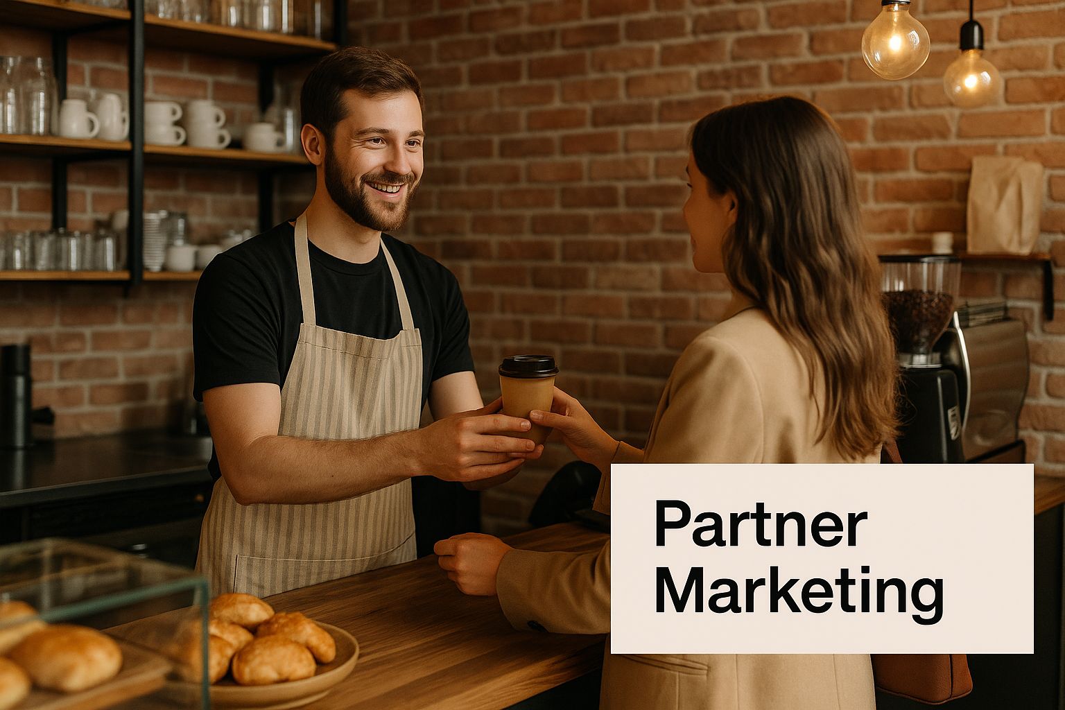 Infographic about what is partner marketing