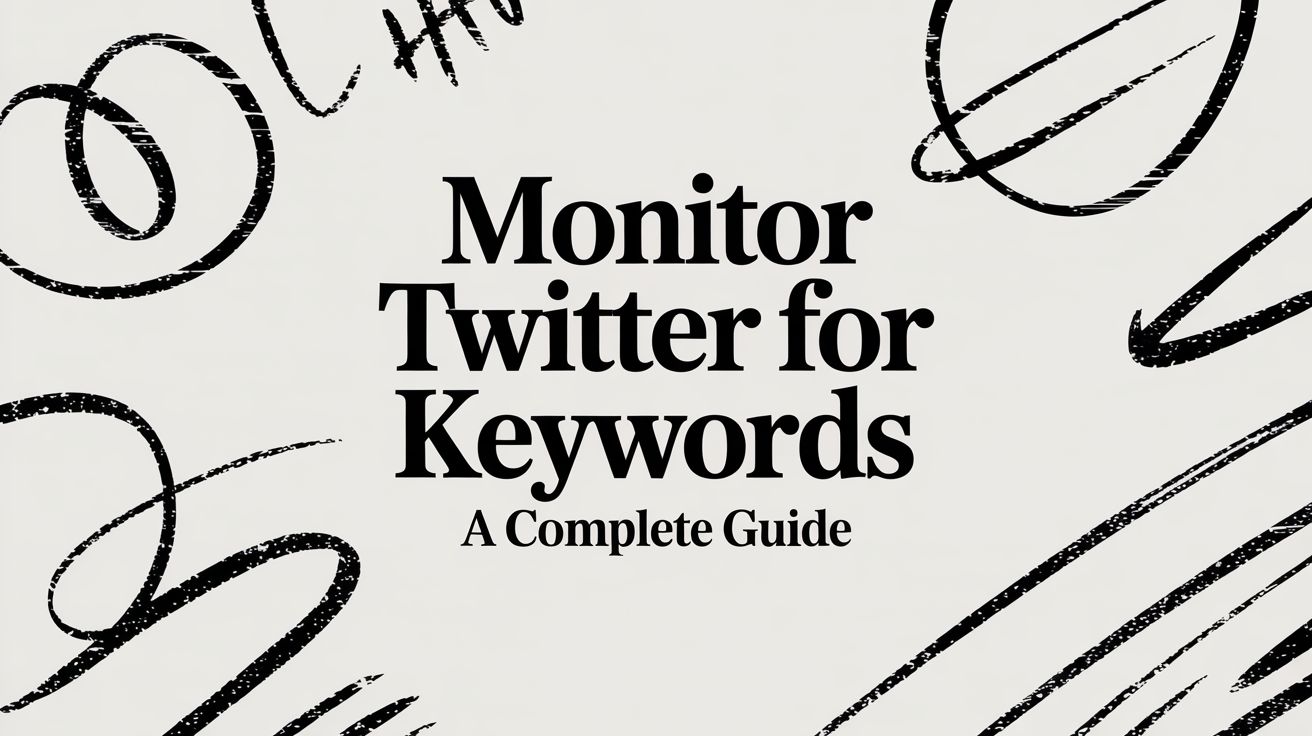 Monitor Twitter for Keywords a Complete Guide