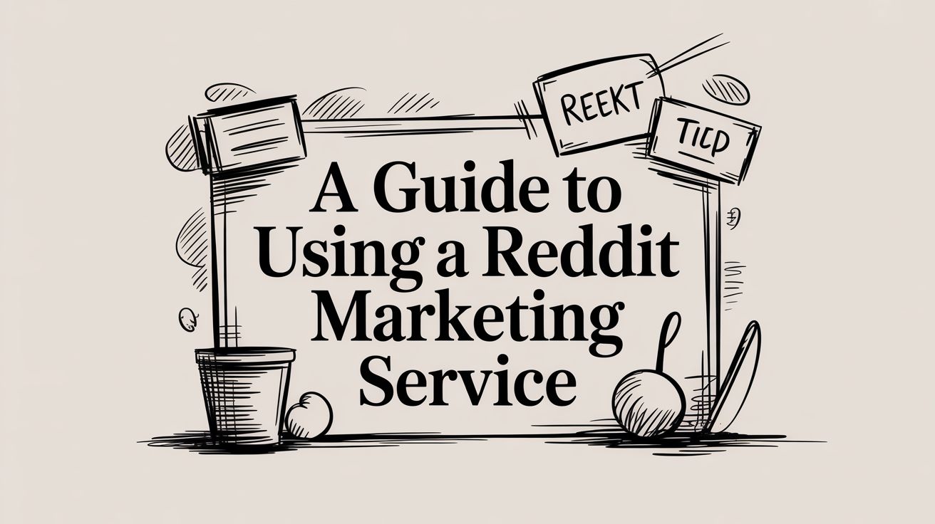 A Guide to Using a Reddit Marketing Service