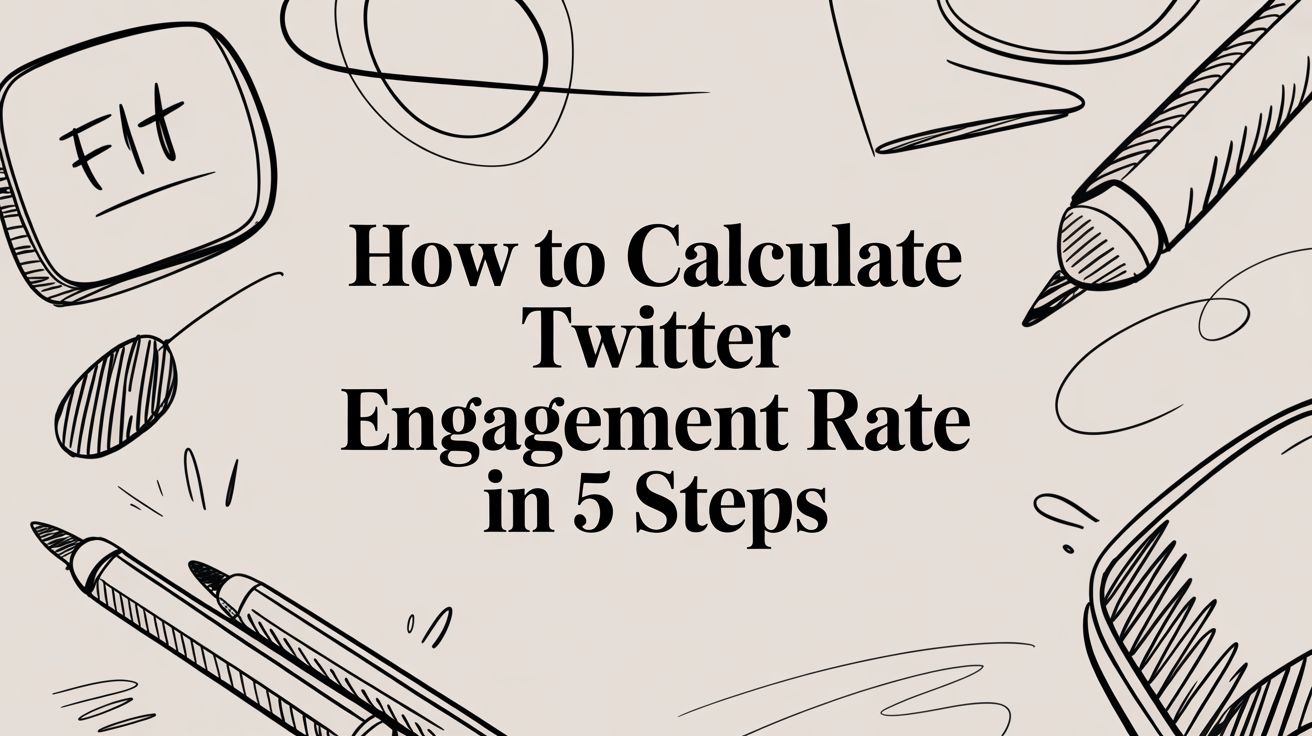How to calculate twitter engagement rate in 5 steps