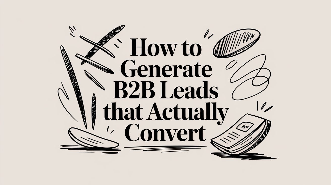 How to Generate B2B Leads That Actually Convert
