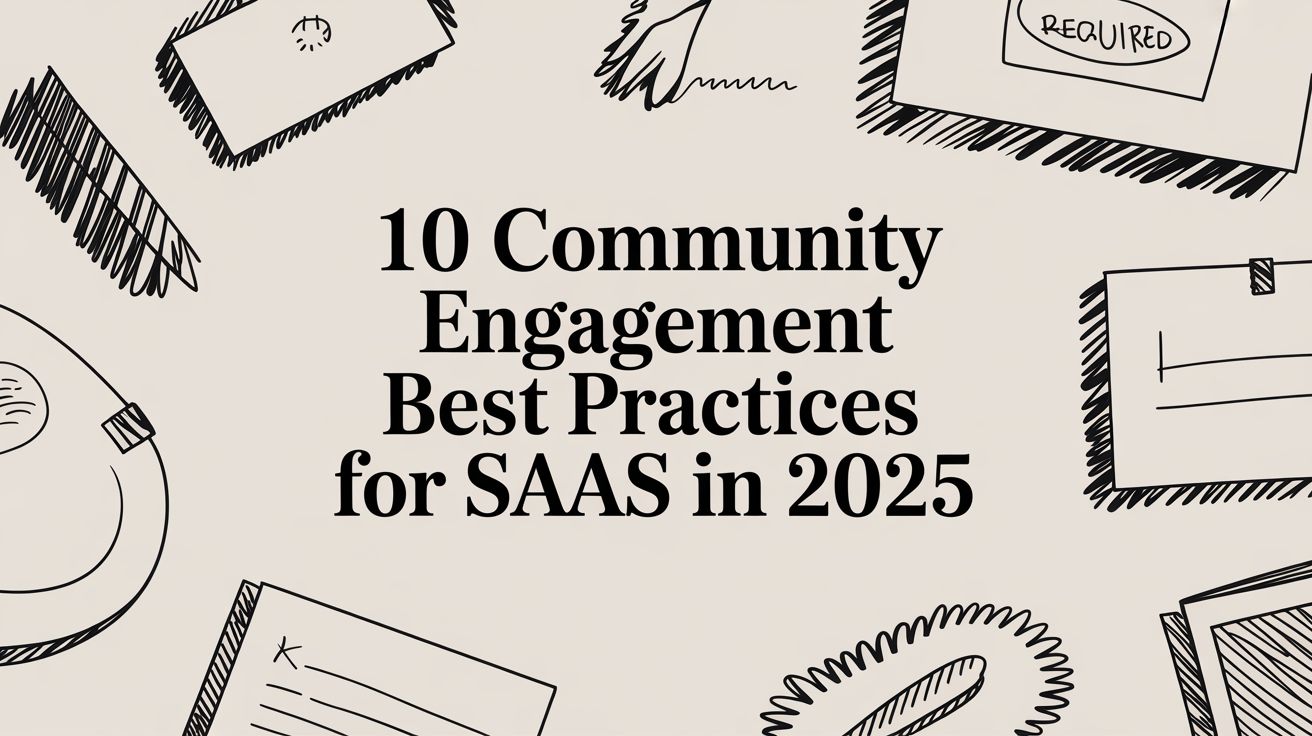 10 Community Engagement Best Practices for SaaS in 2025