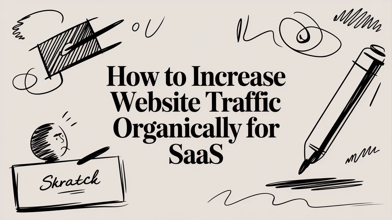 How to Increase Website Traffic Organically for SaaS