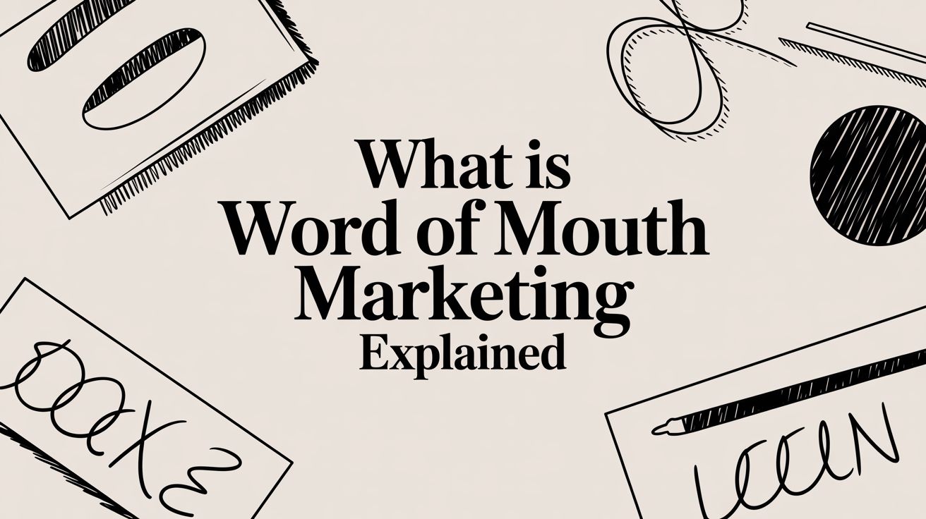 What Is Word of Mouth Marketing Explained