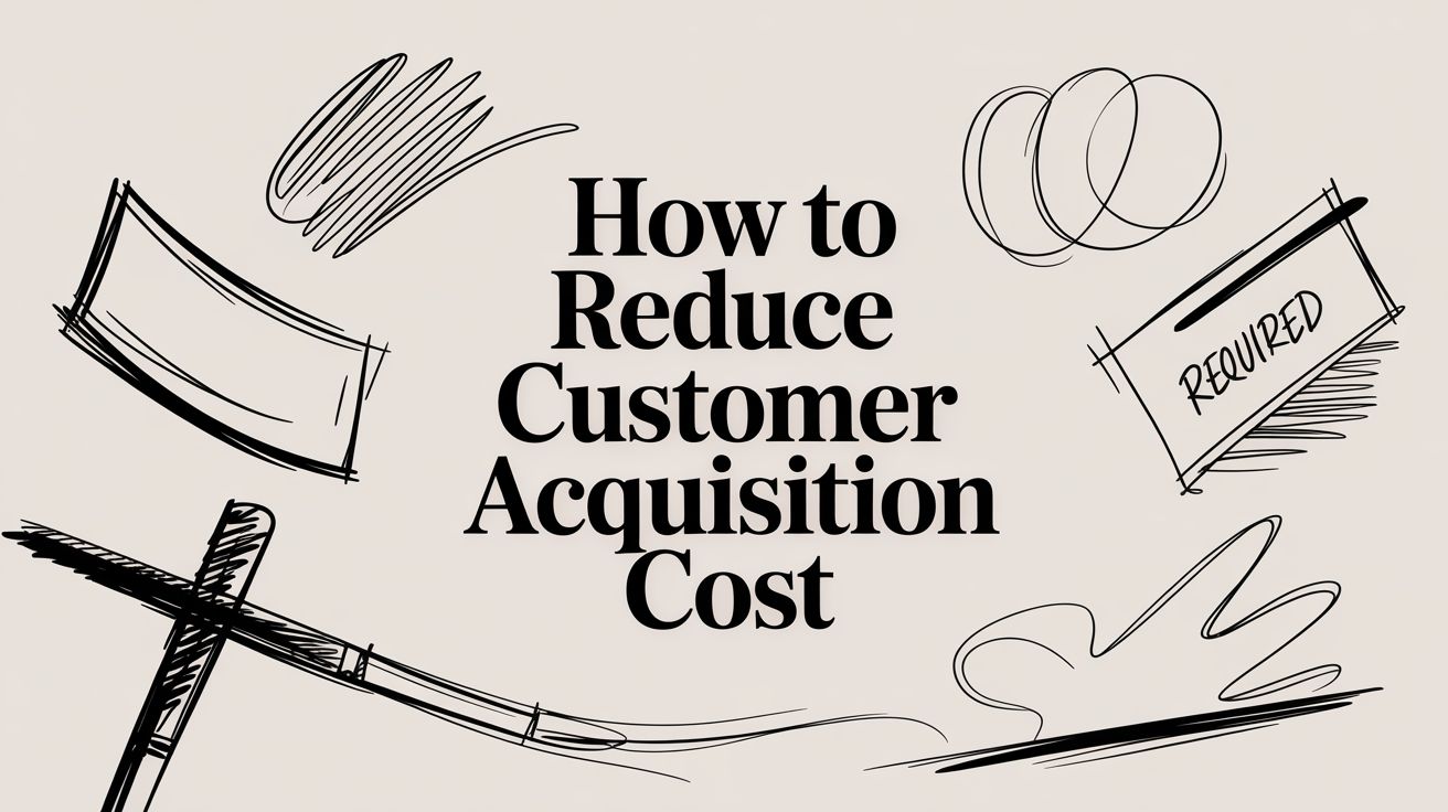 How to Reduce Customer Acquisition Cost