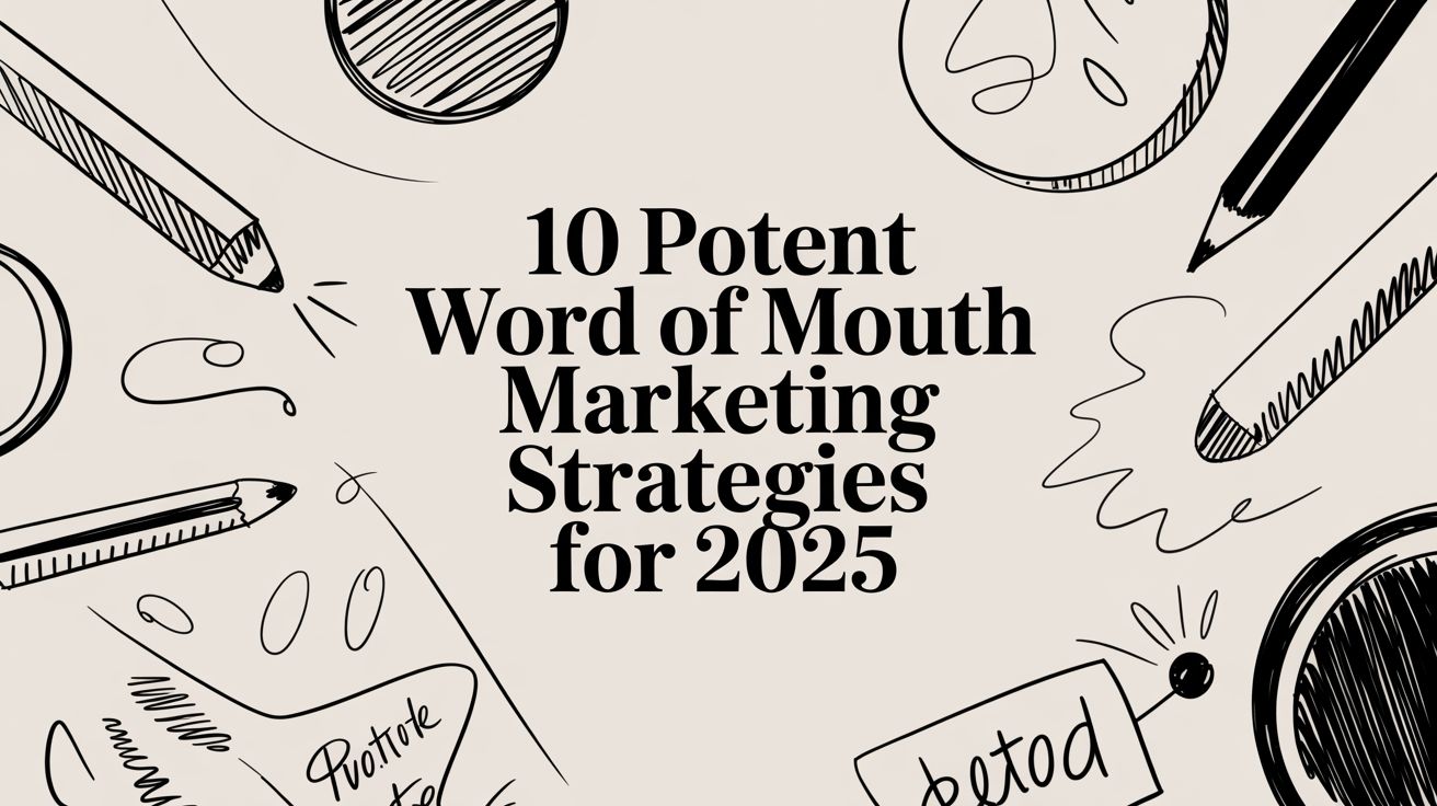 10 Potent Word of Mouth Marketing Strategies for 2025