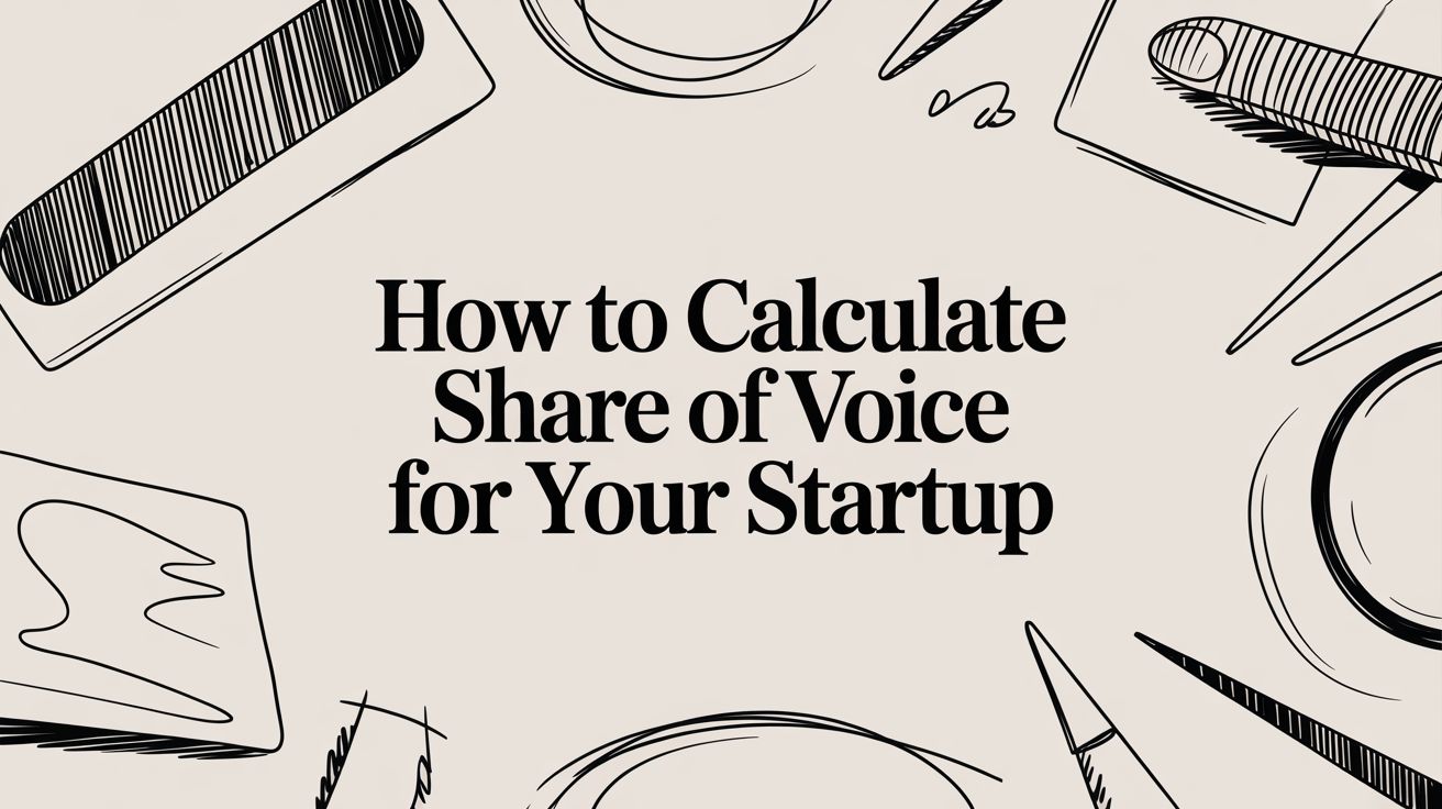 How to Calculate Share of Voice for Your Startup