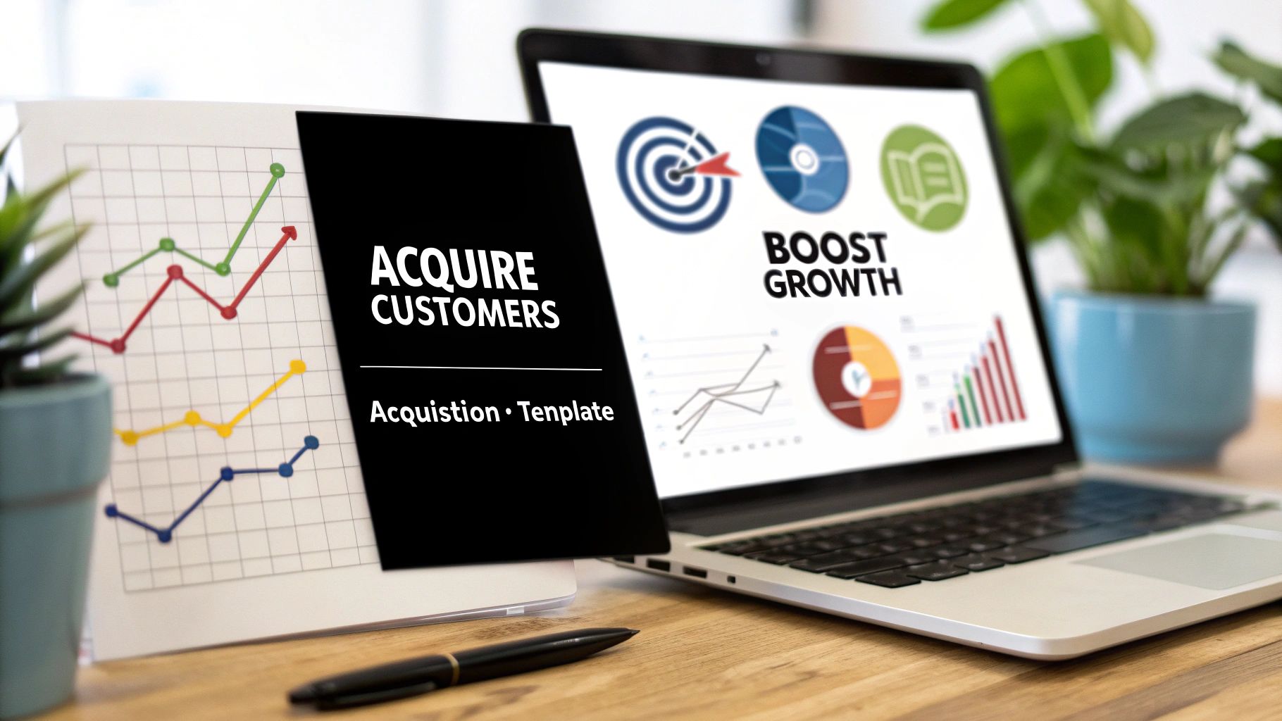 Customer Acquisition Strategy Template to Boost Growth