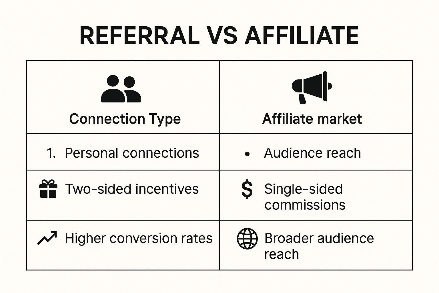 Infographic showing key data about Definition and Fundamental Differences