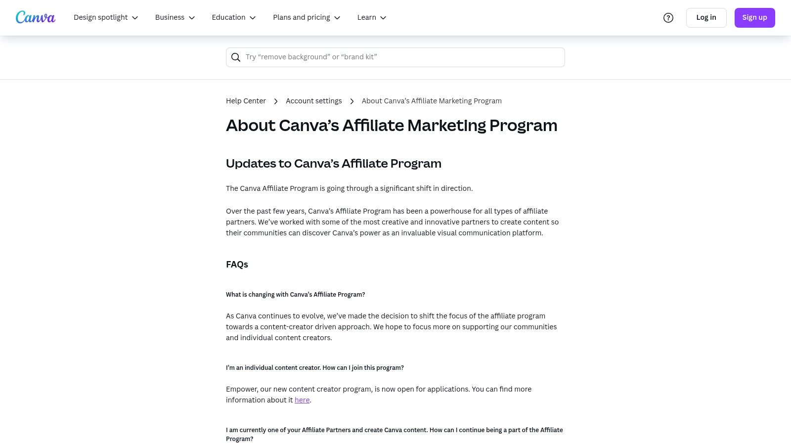 Canva Affiliate Program