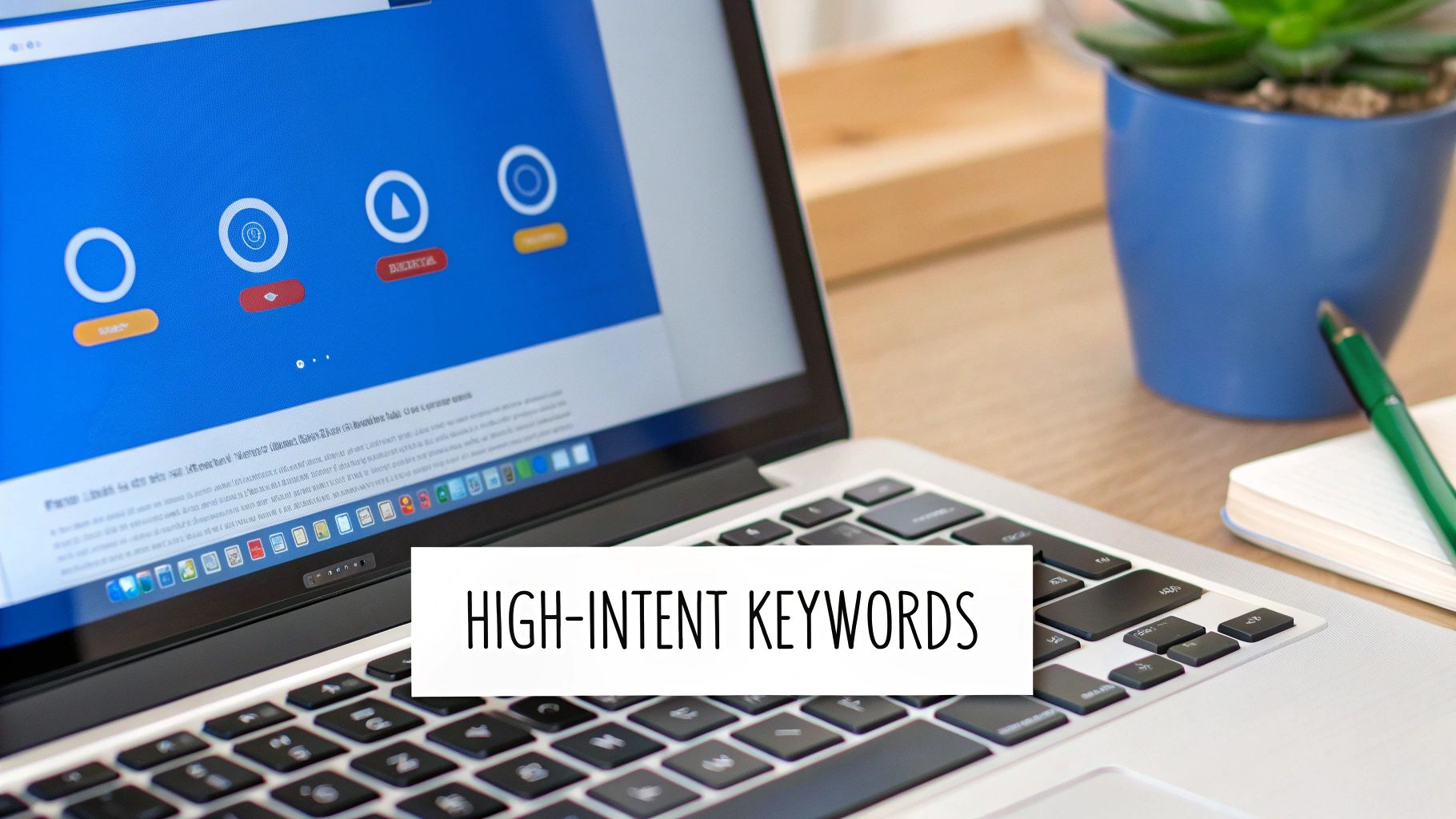 A magnifying glass hovering over various legal-themed keywords on a digital screen.