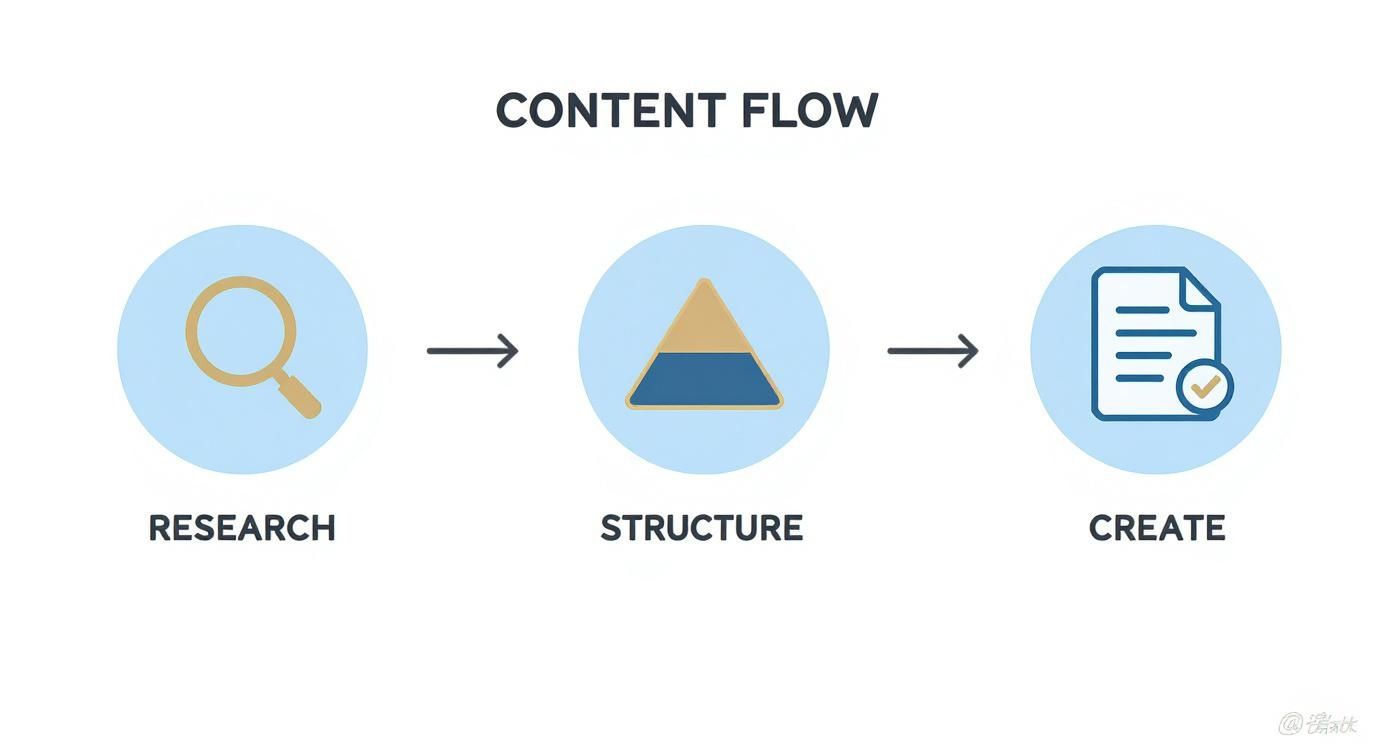 Infographic about content marketing for law firms