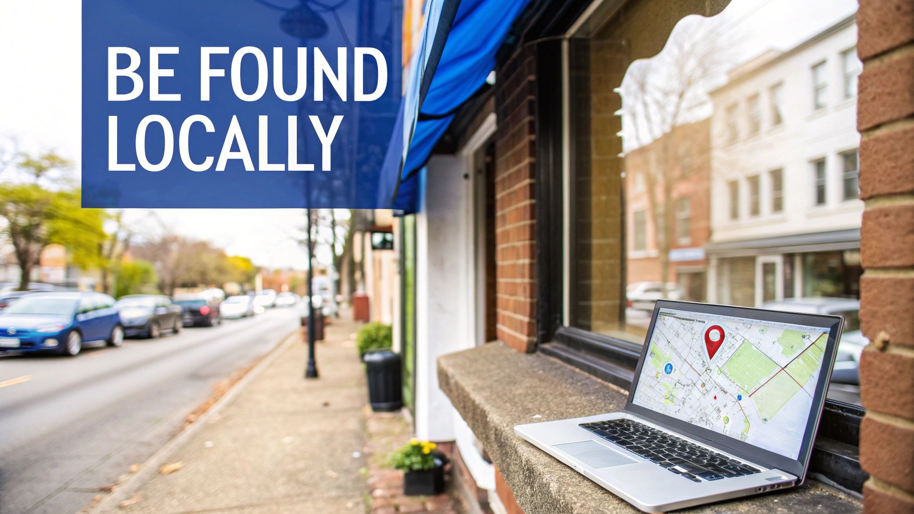 An image showing a digital advertisement for a law firm.