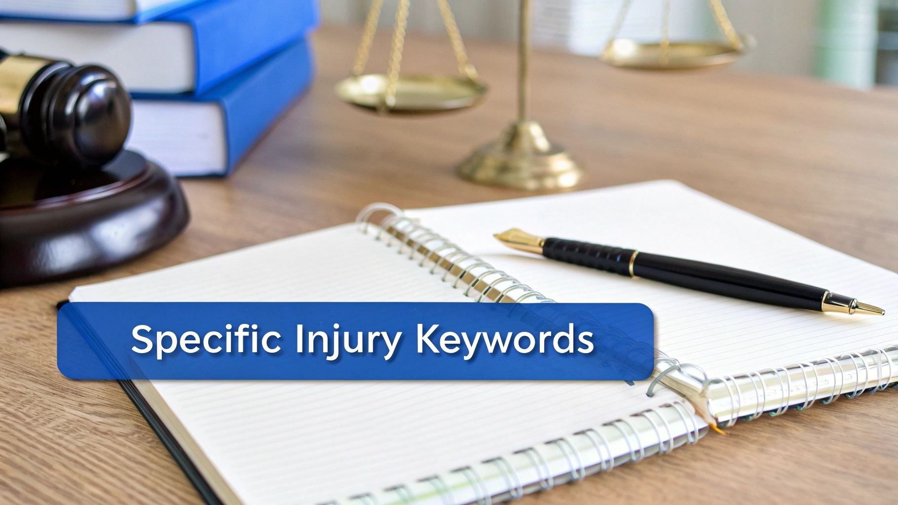 Long-Tail Injury-Specific Keywords