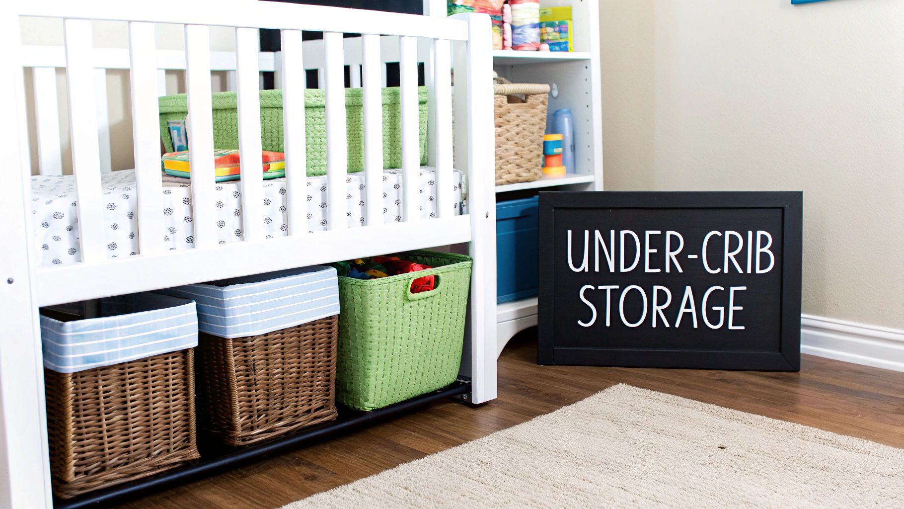 Under-Crib Storage Baskets