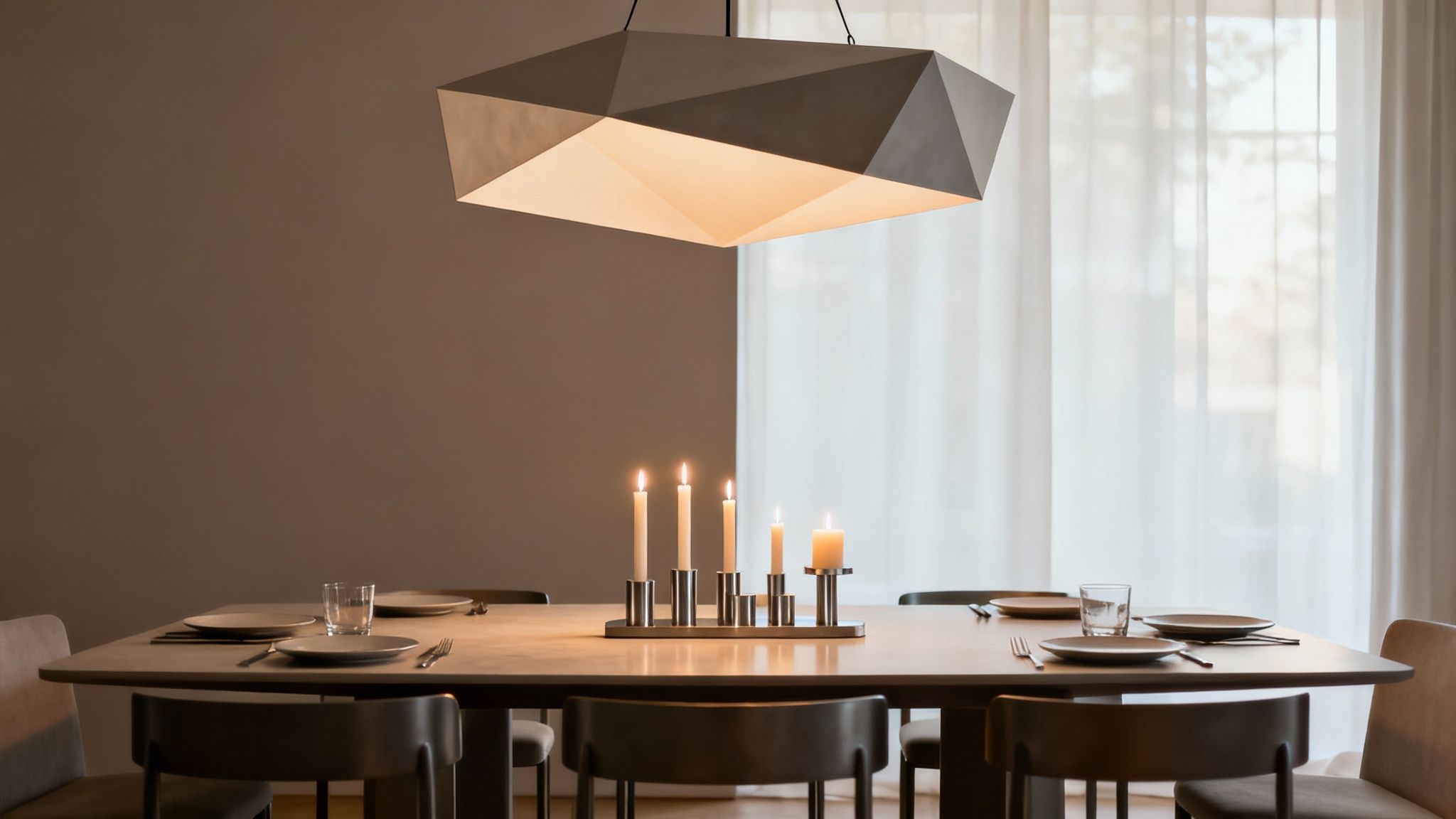 Statement Lighting and Candlescape Design