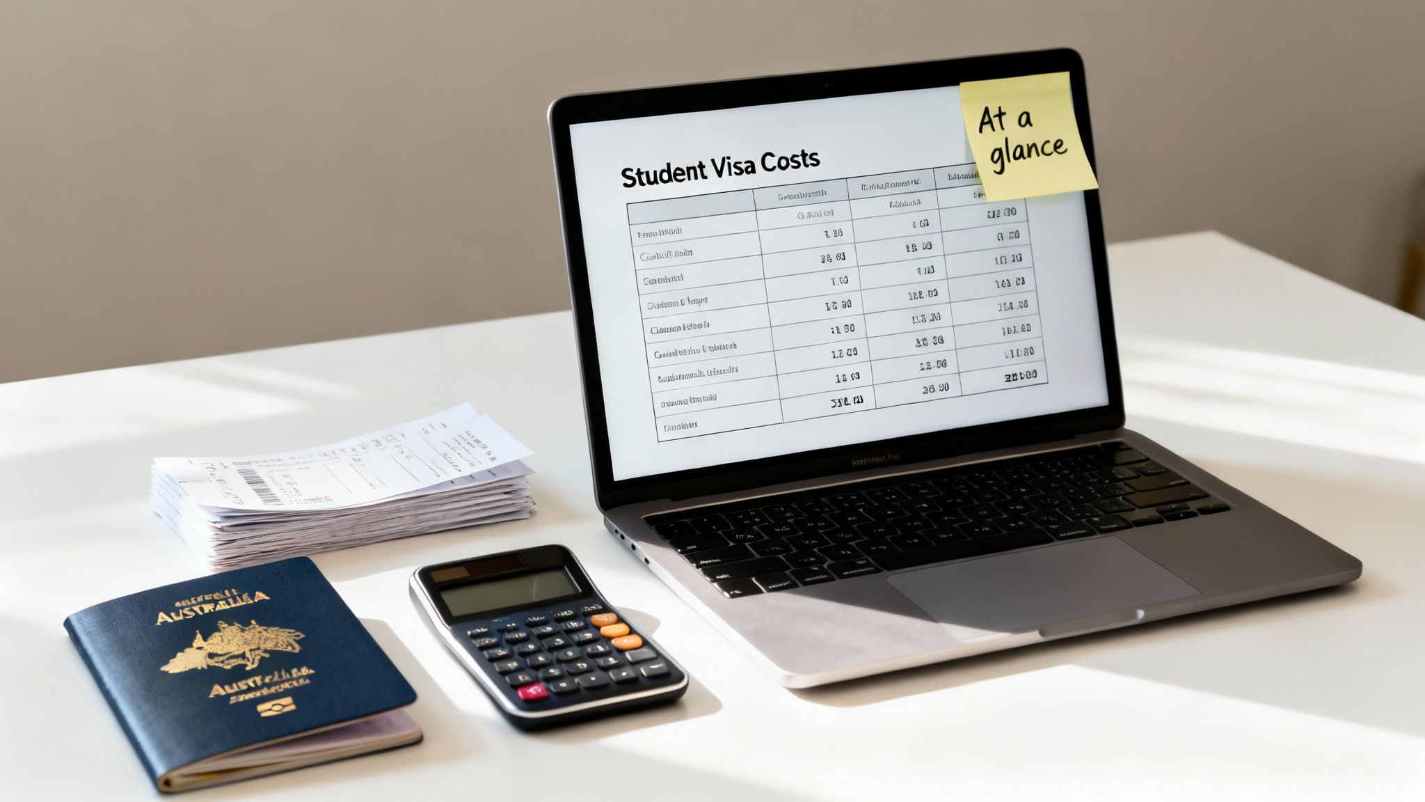 Graph Showing Visa Application Fee Increases