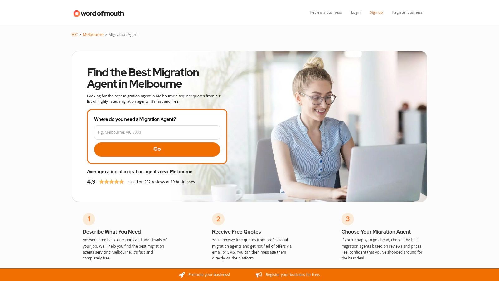 Word of Mouth (WOMO) – Migration Agents