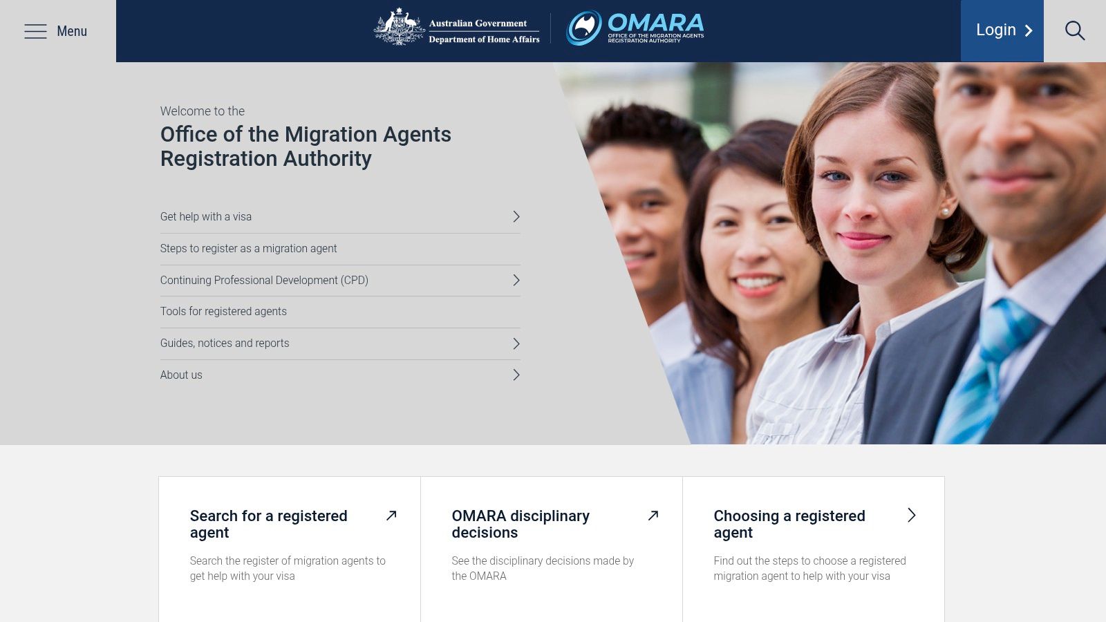 Office of the Migration Agents Registration Authority (OMARA)