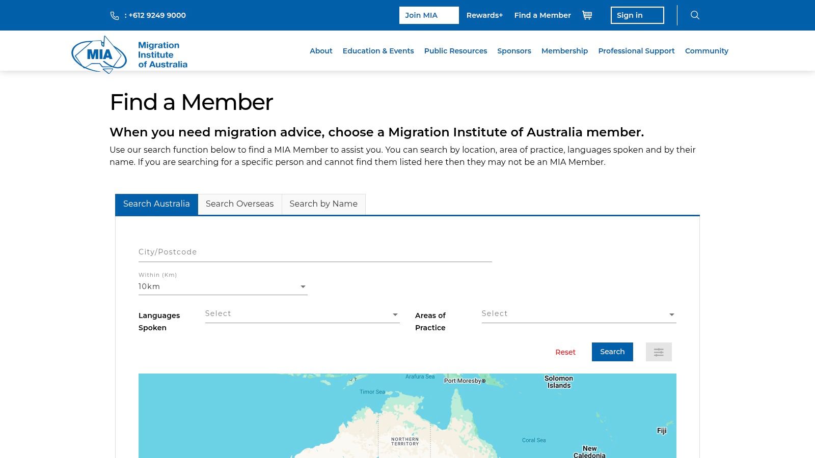 Migration Institute of Australia (MIA) – Find a Member