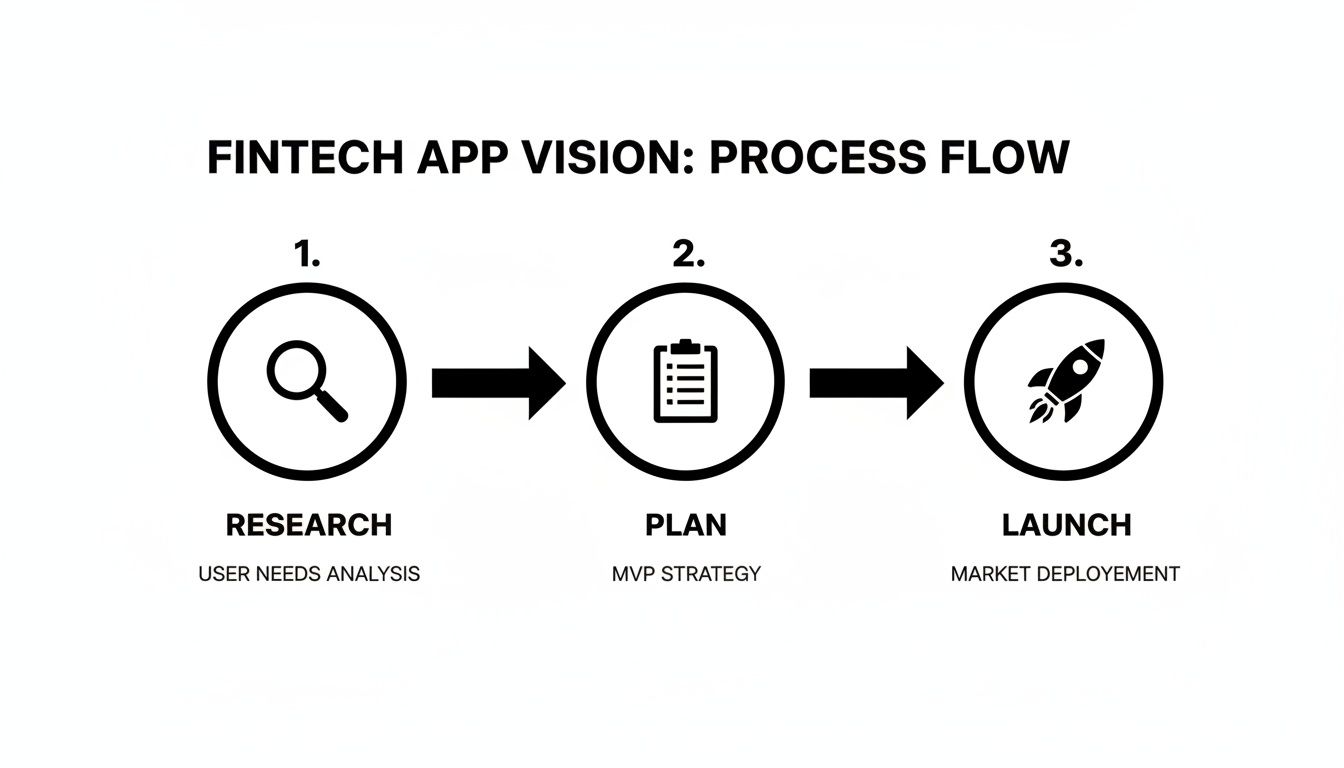 Infographic about build a fintech app