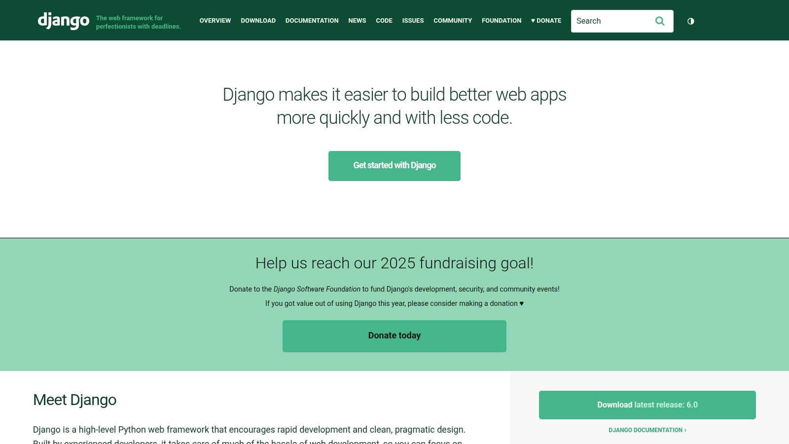 Django: The Secure, Batteries-Included Backend