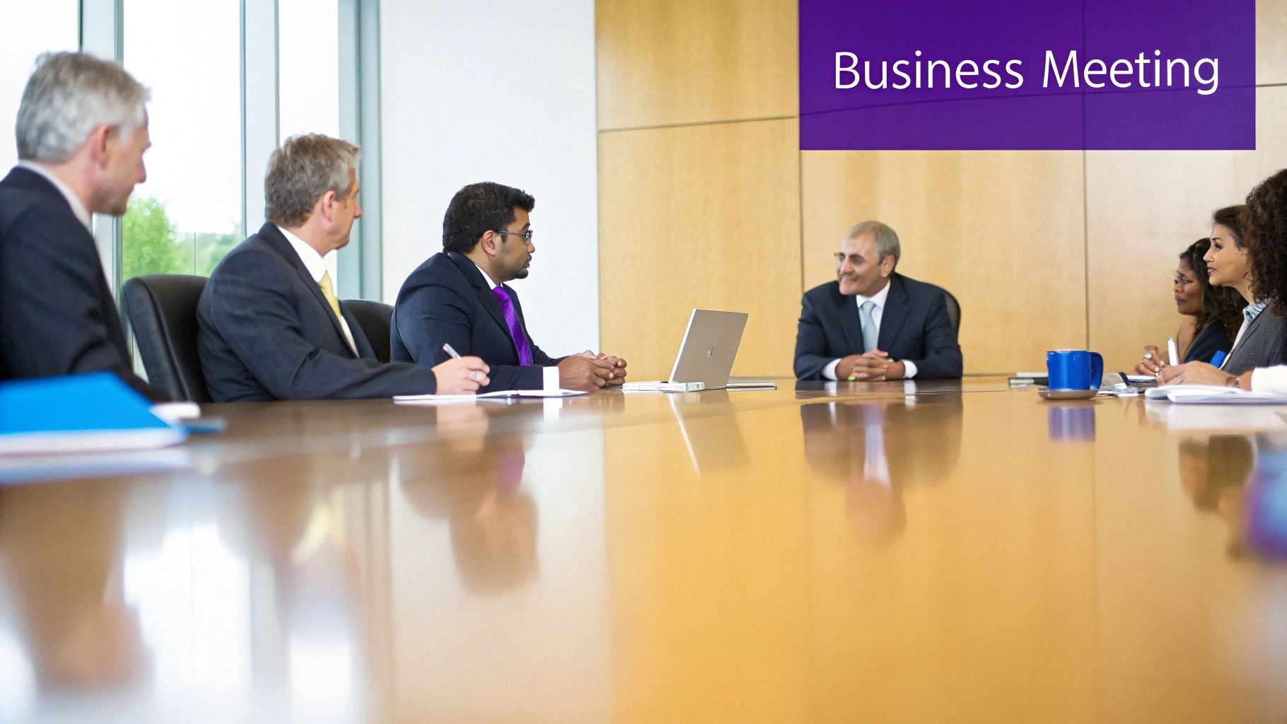 Formal Business Meeting Invitation Template