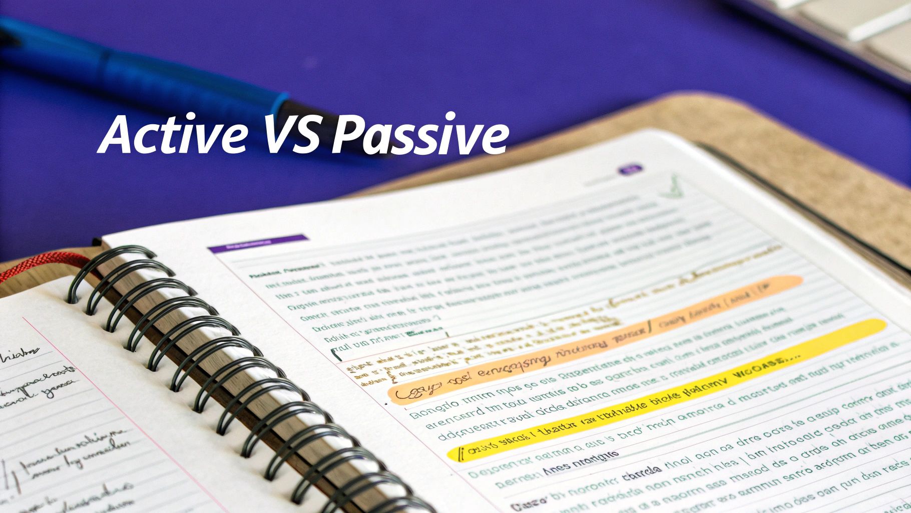 Decoding Passive vs. Active