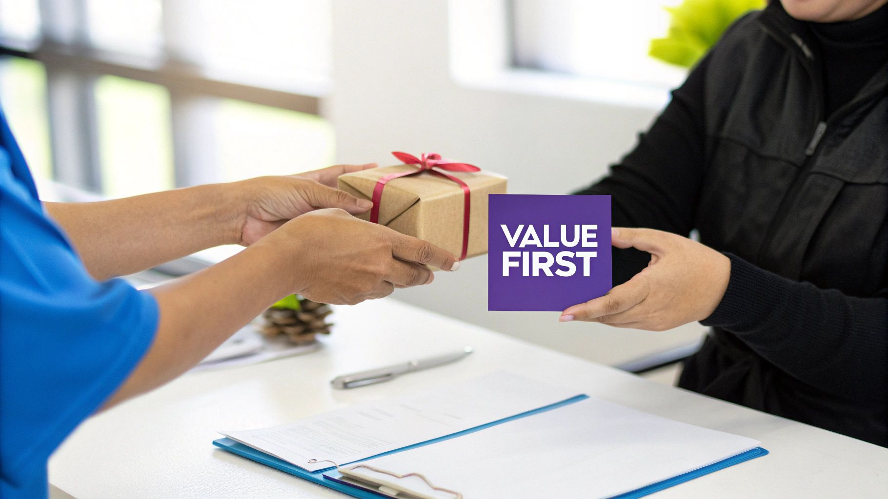 Value-First Cold Outreach Template