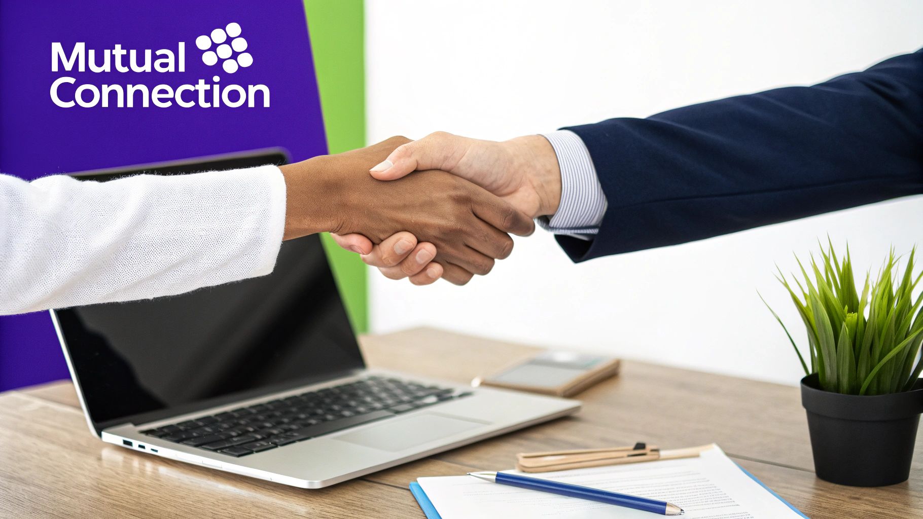 Introduction Through Mutual Connection Template