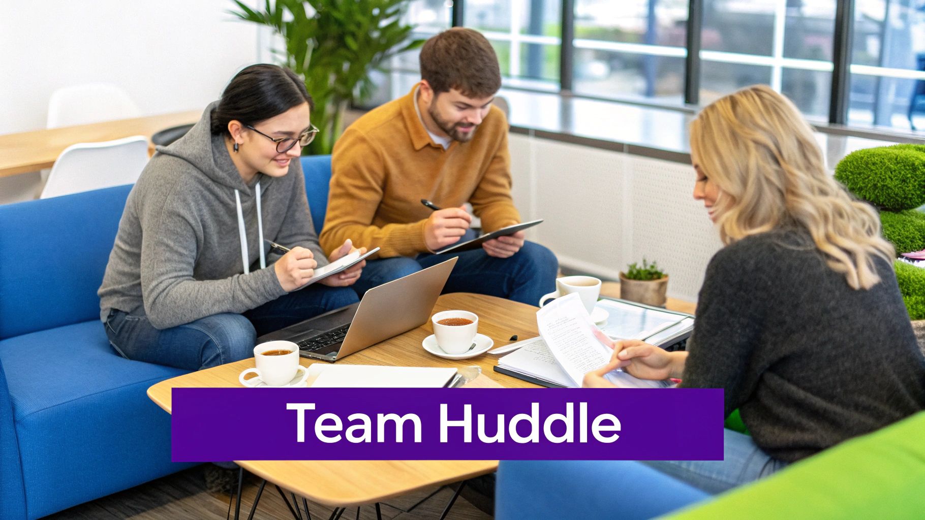 Casual Team Meeting Invitation Template