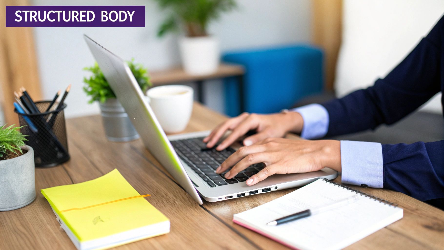 Professional managing emails efficiently to avoid burnout