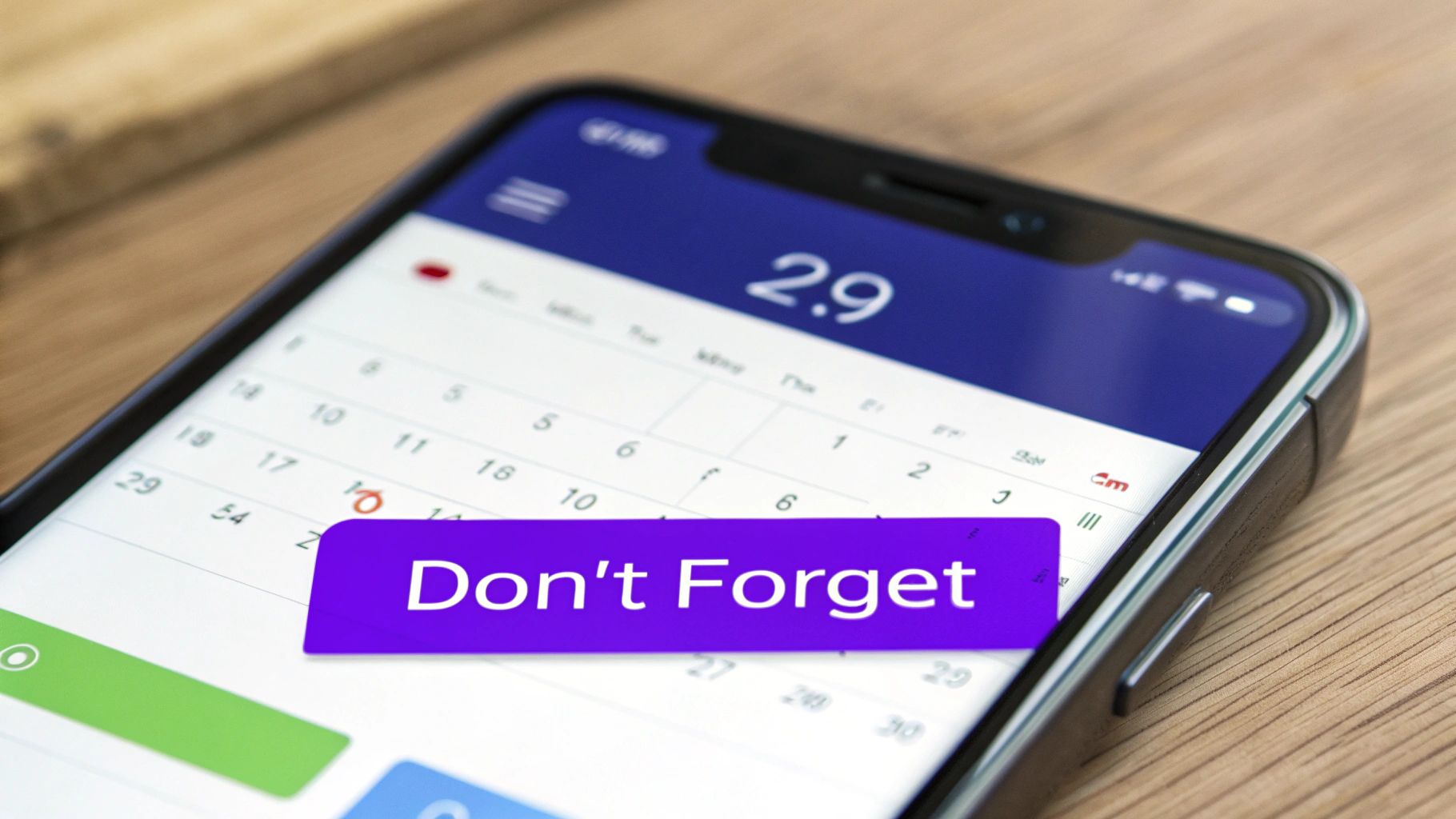 Event Reminder Email Template