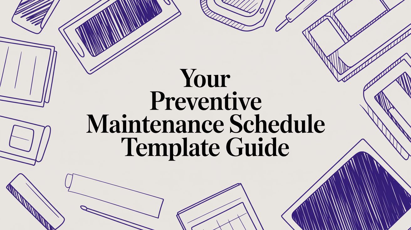 Your Preventive Maintenance Schedule Template Guide