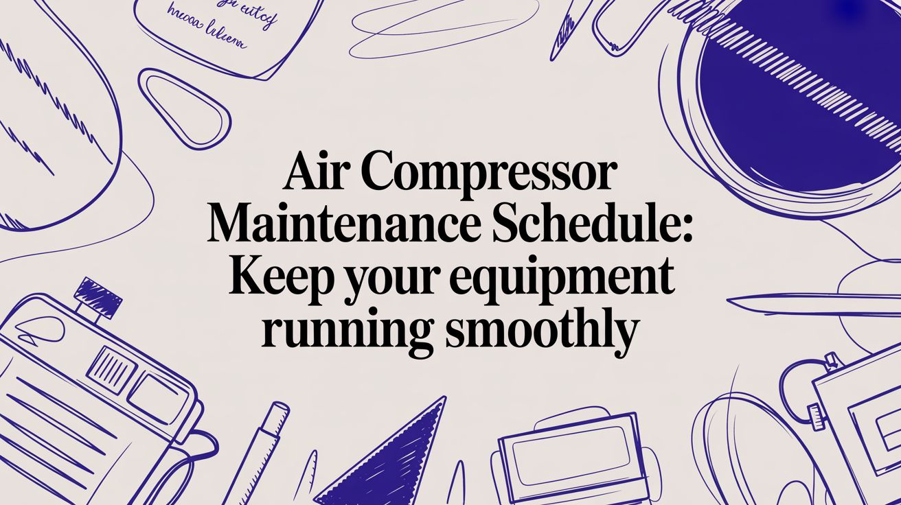 Air Compressor Maintenance Schedule: Keep Your Equipment Running Smoothly