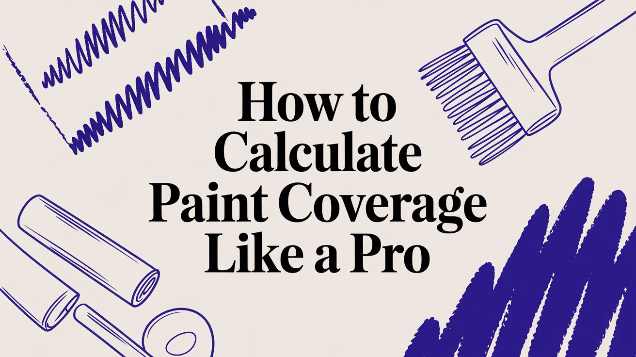 How to Calculate Paint Coverage Like a Pro
