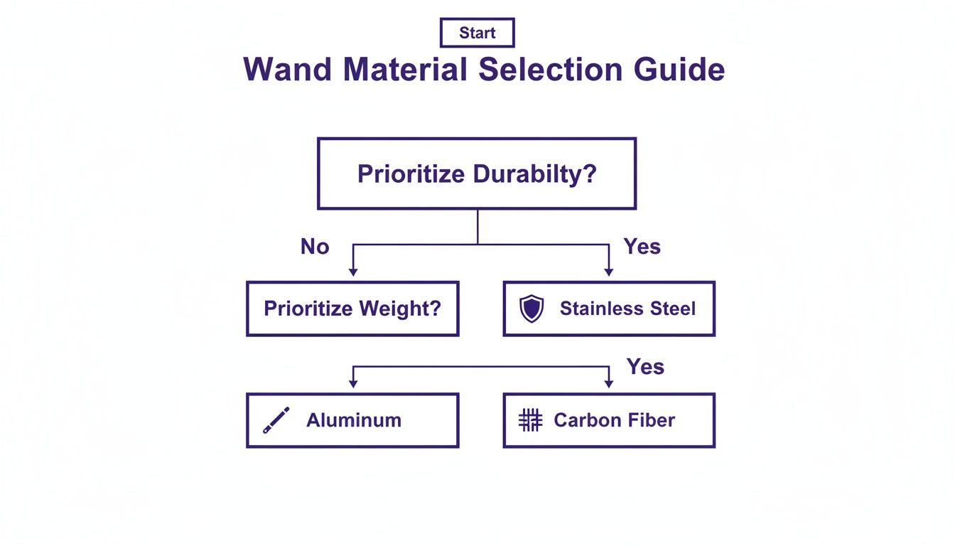 Infographic about paint sprayer extension wand