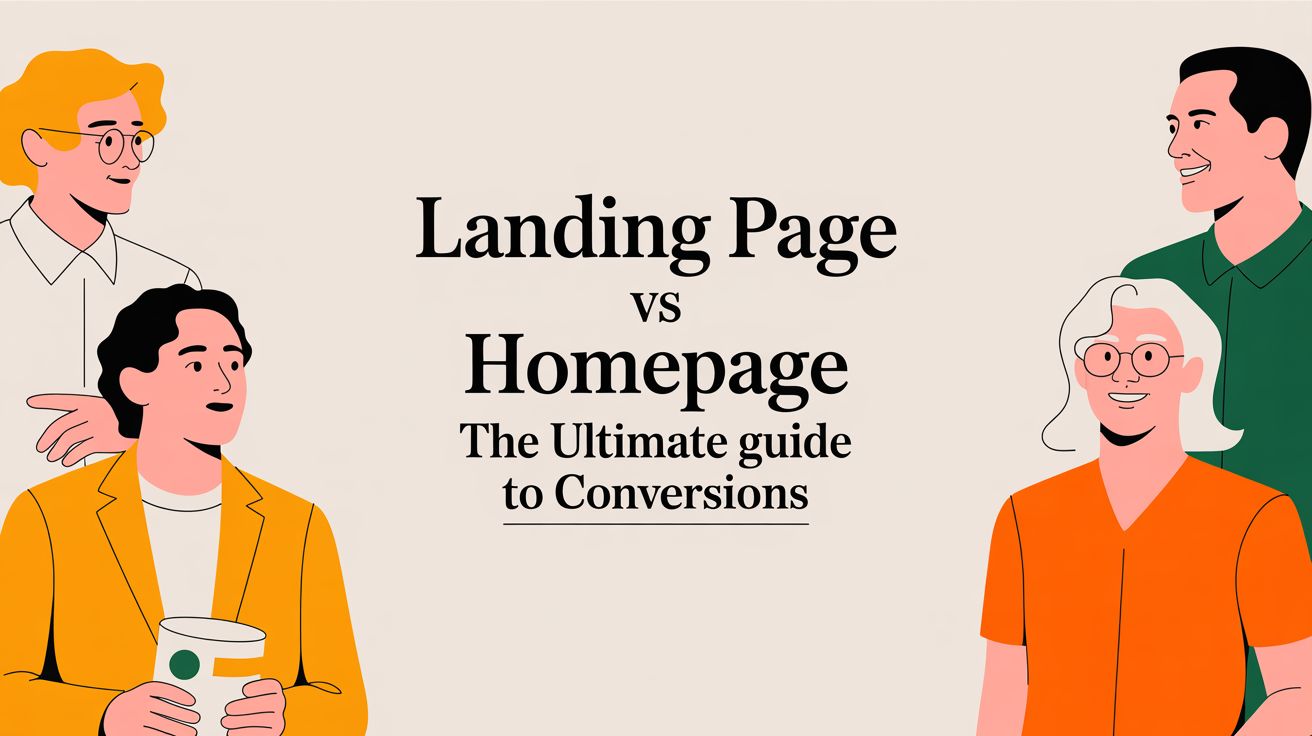 Landing Page vs Homepage The Ultimate Guide to Conversions