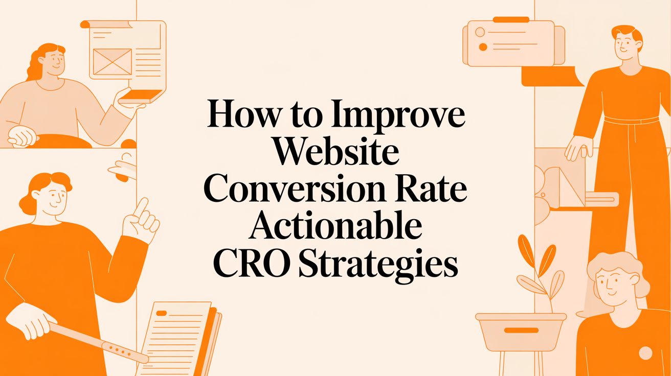 How to Improve Website Conversion Rate Actionable CRO Strategies