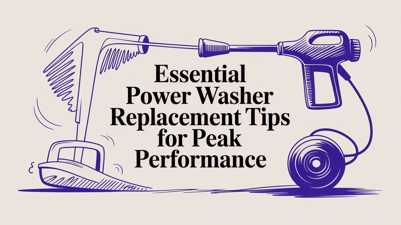 Essential Power Washer Replacement Tips for Peak Performance