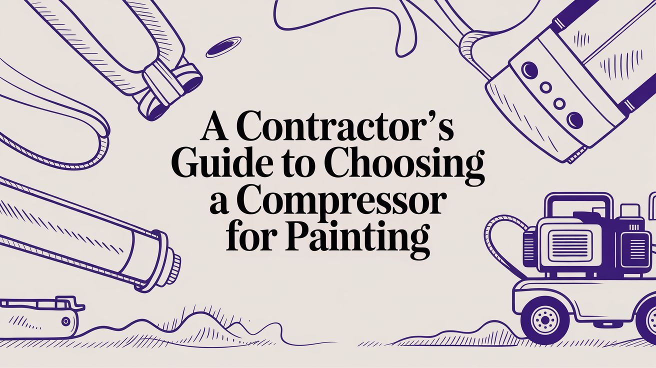 A Contractor’s Guide to Choosing a Compressor for Painting