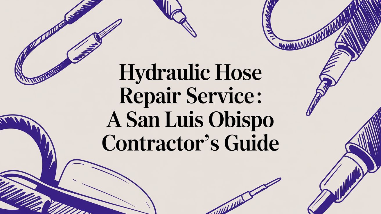 Hydraulic Hose Repair Service A San Luis Obispo Contractor's Guide